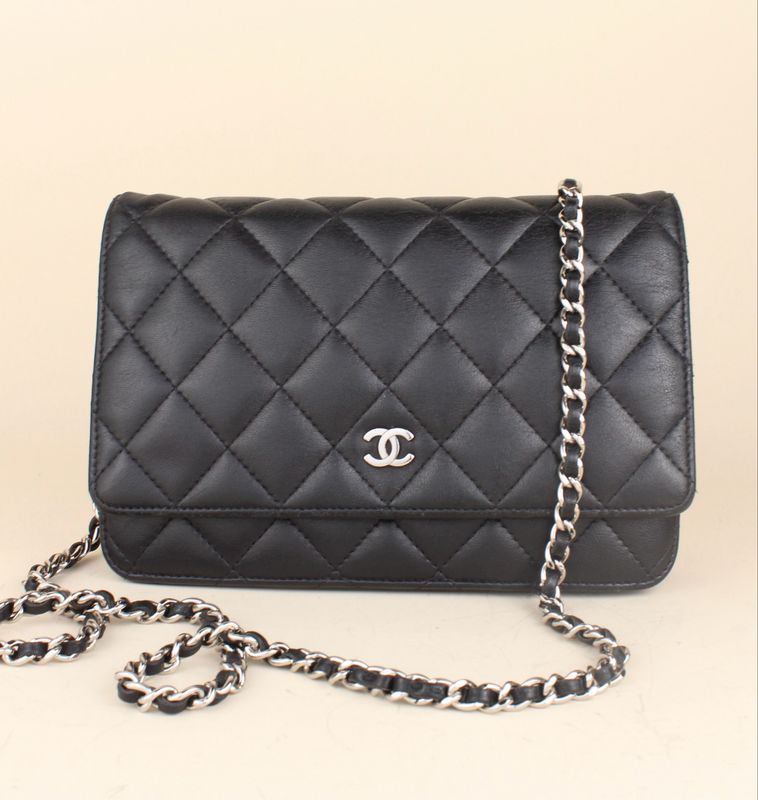 Chanel Wallet on Chain Silver Hardware
