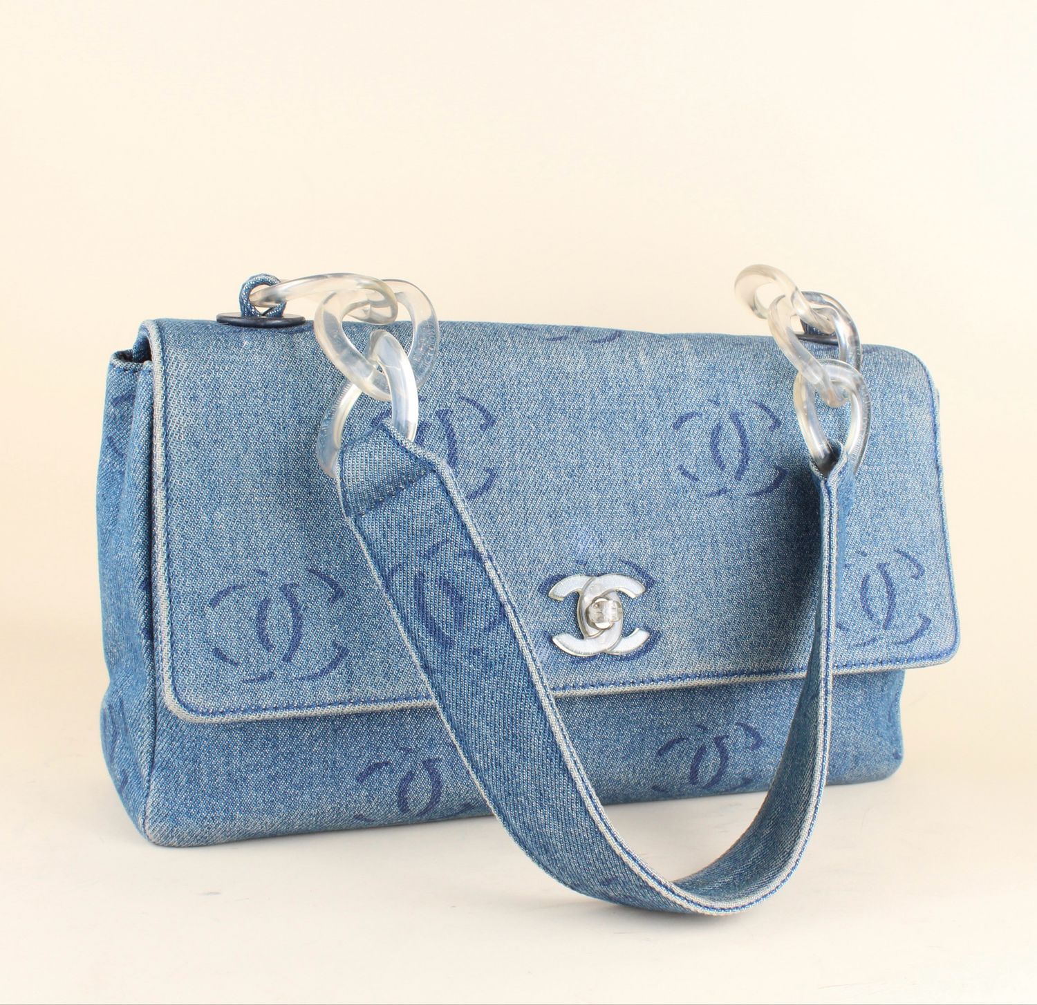 Chanel Resin Denim Bag