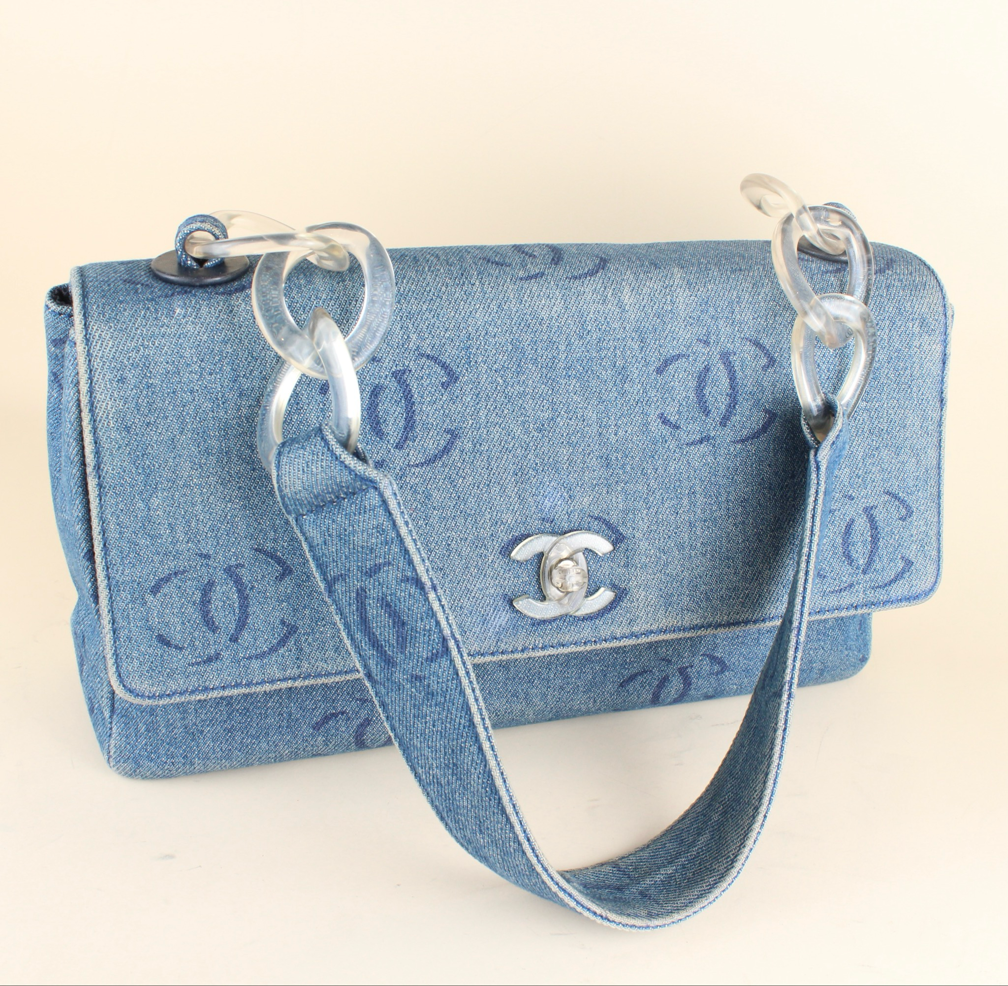 Chanel Resin Denim Bag