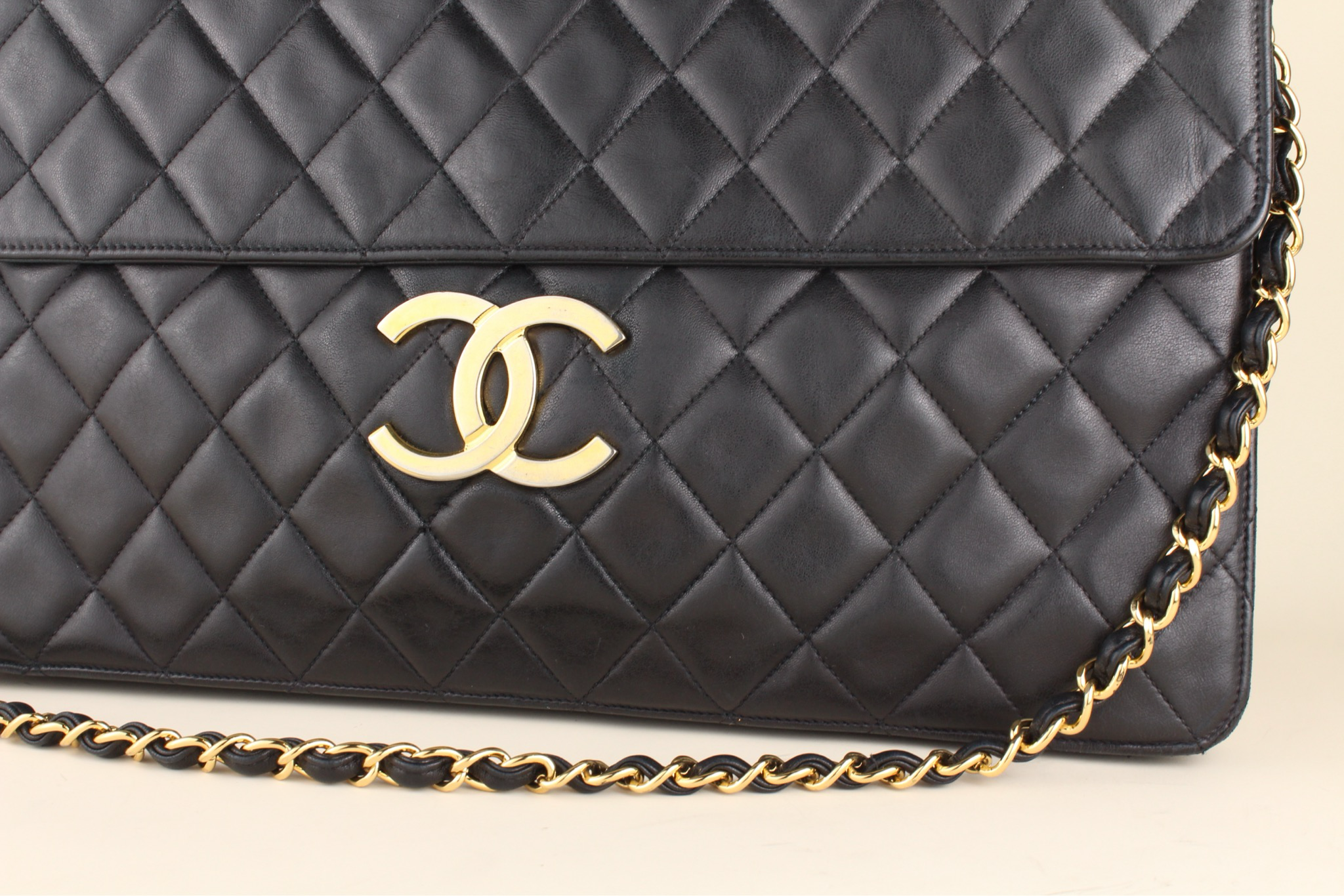 Chanel Vintage Jumbo XL Clutch