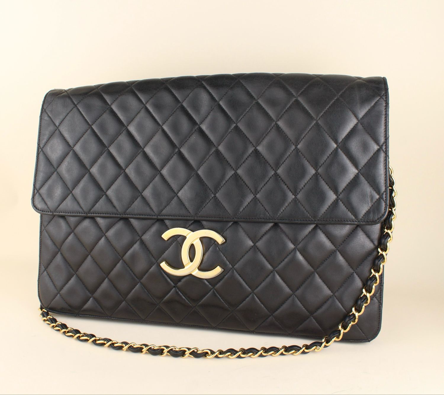 Chanel Vintage Jumbo XL Clutch