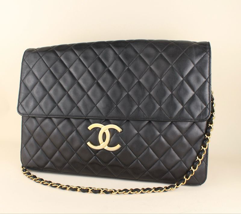 Chanel Vintage Jumbo XL Clutch