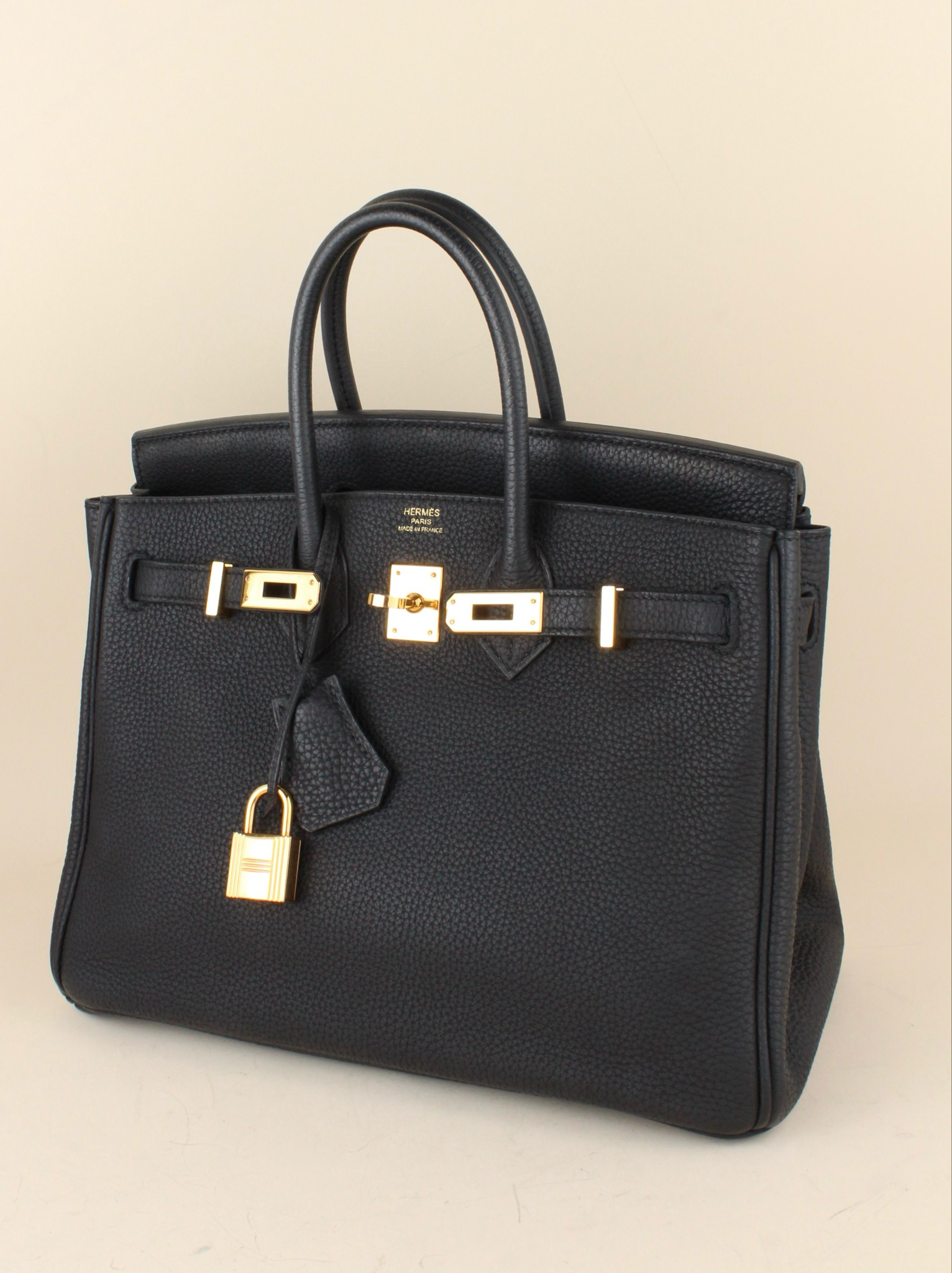 Hermès Birkin 25 in Noir Togo