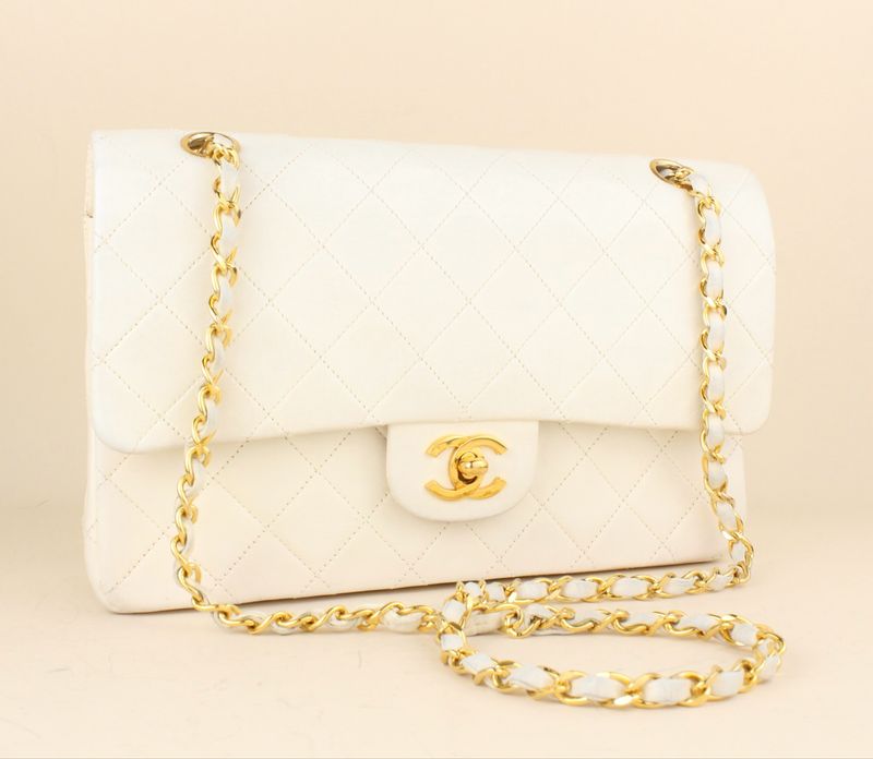 Chanel Classic Medium White