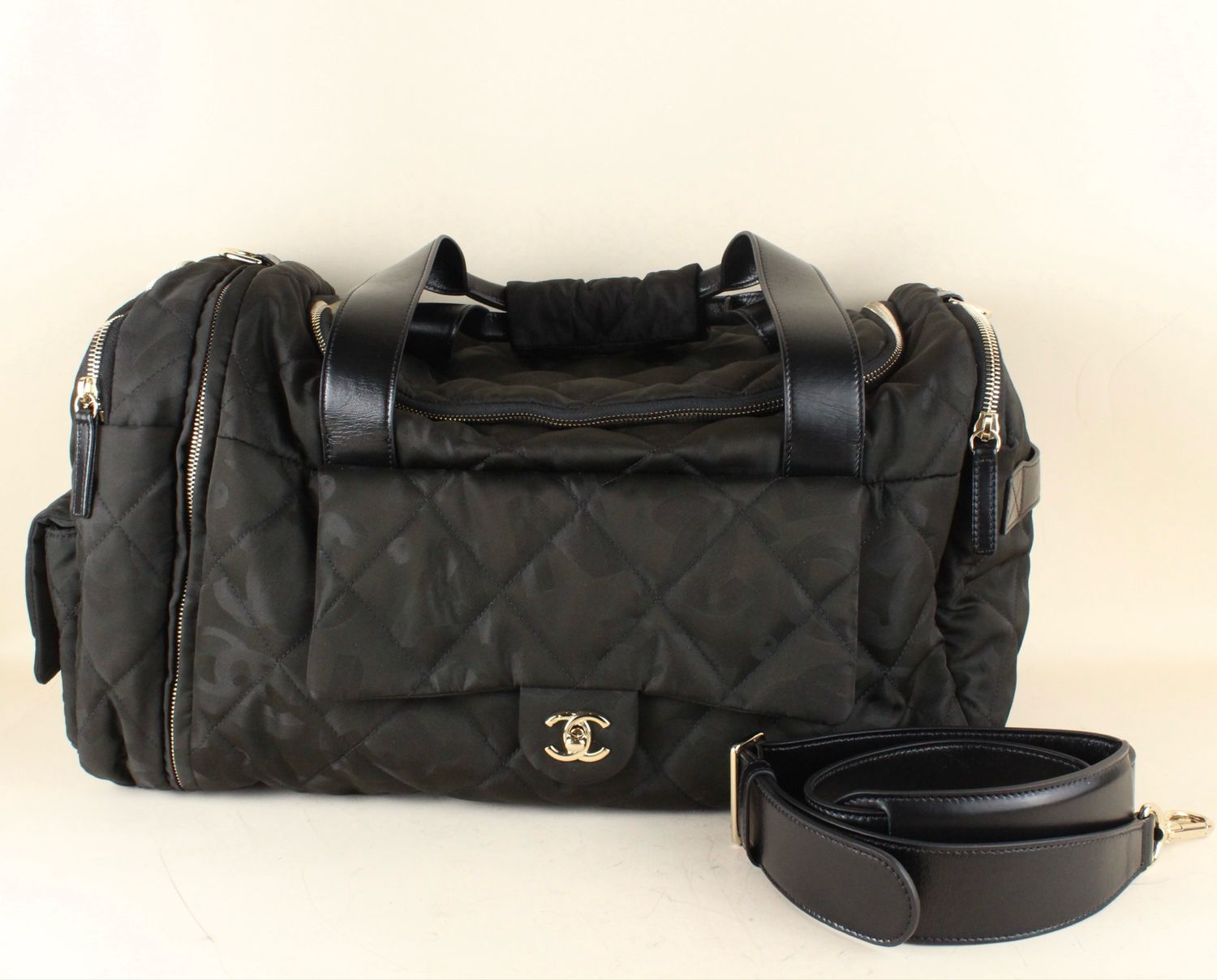 Chanel Nylon Luggage Bag