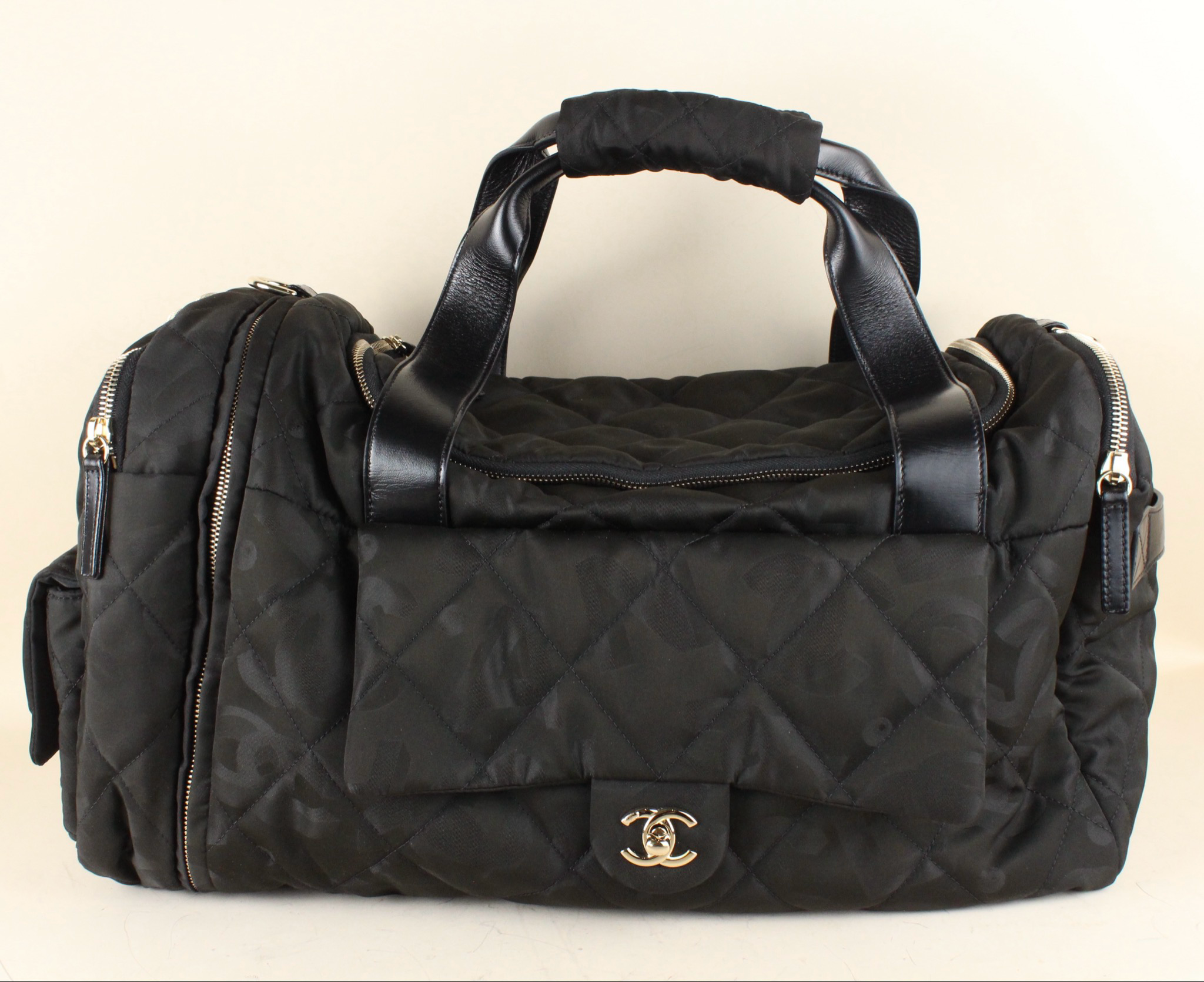 Chanel Nylon Luggage Bag