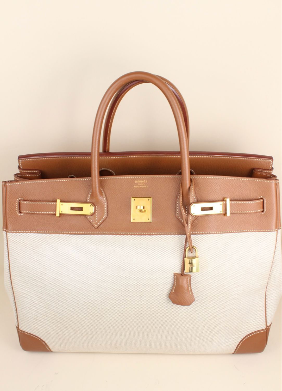 Hermès Birkin 40 Toile