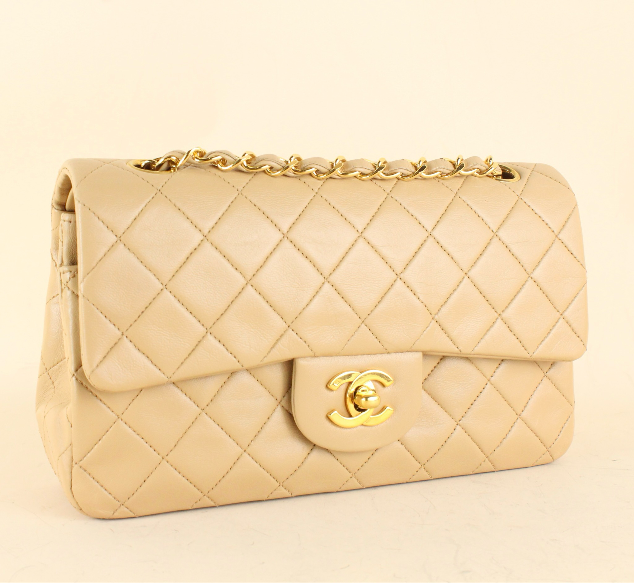 Chanel Classic Beige Small