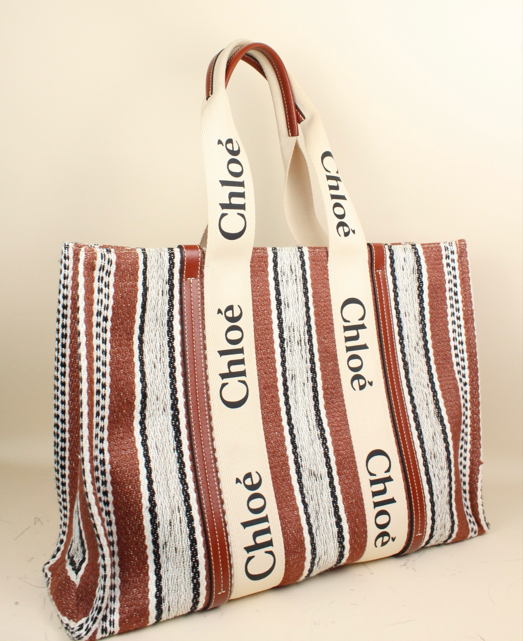 Chloe Woody tote large