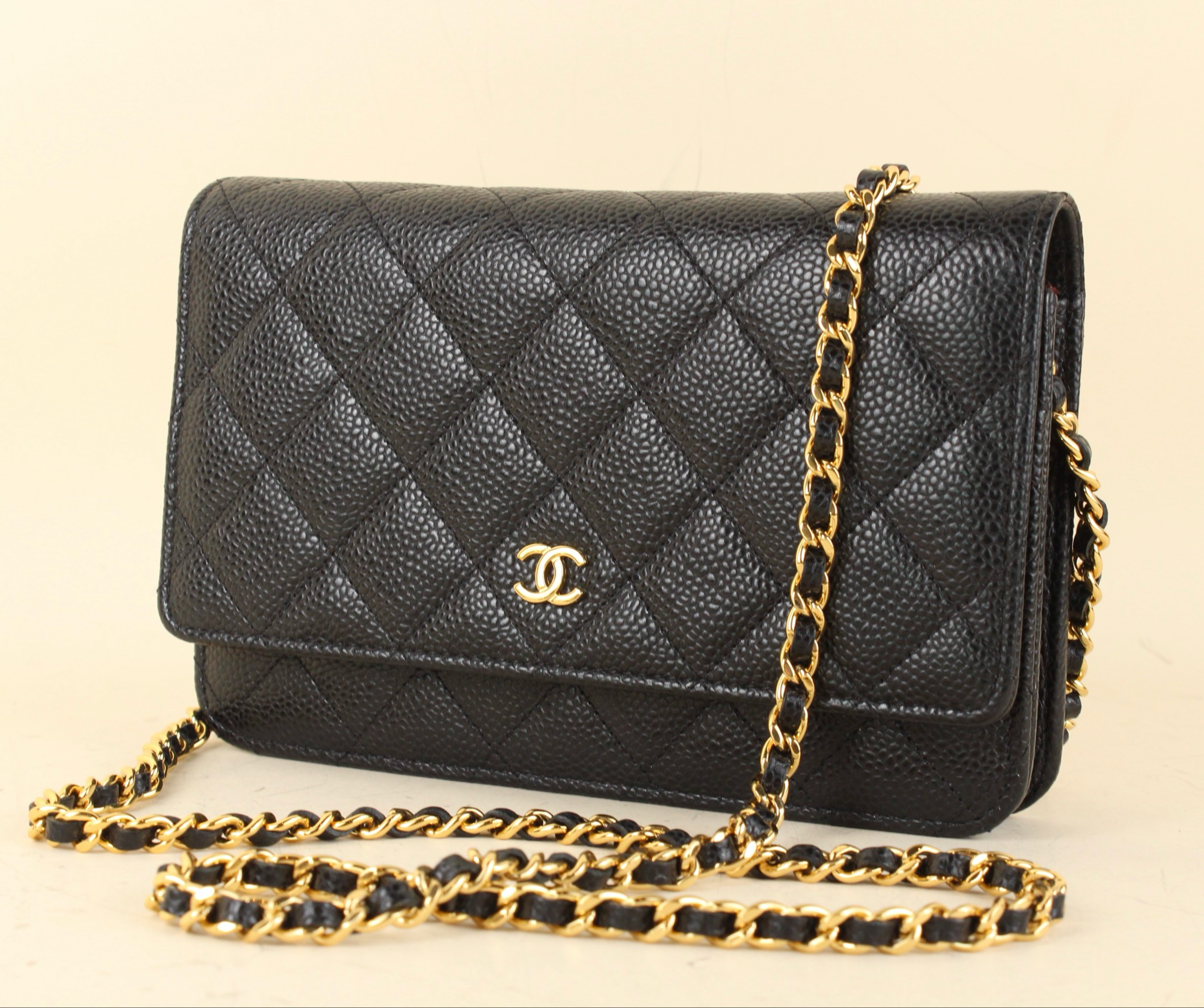 Chanel Wallet on Chain Caviar Leather