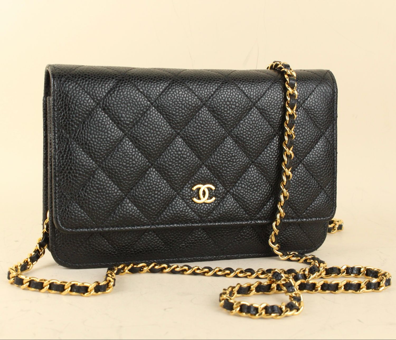 Chanel Wallet on Chain Caviar Leather