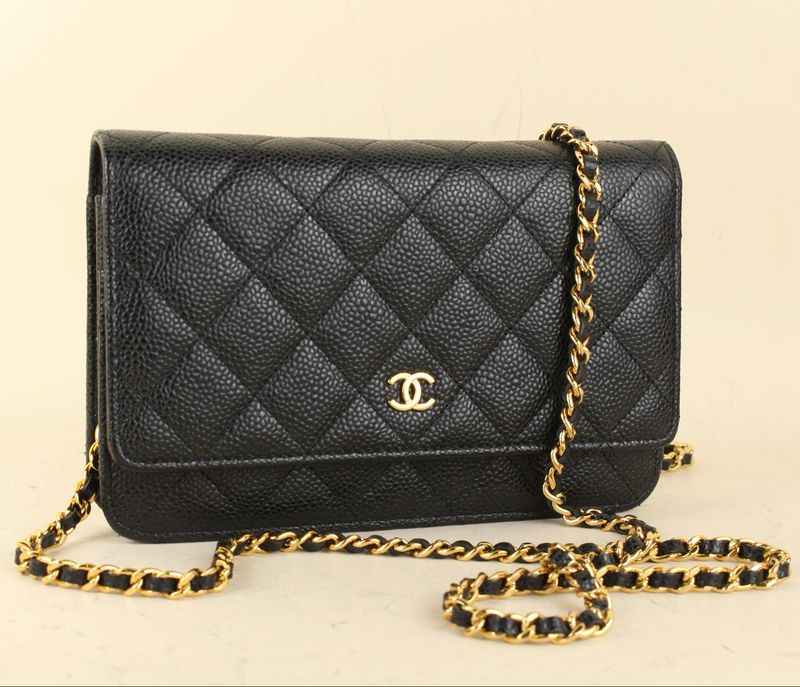 Chanel Wallet on Chain Caviar Leather