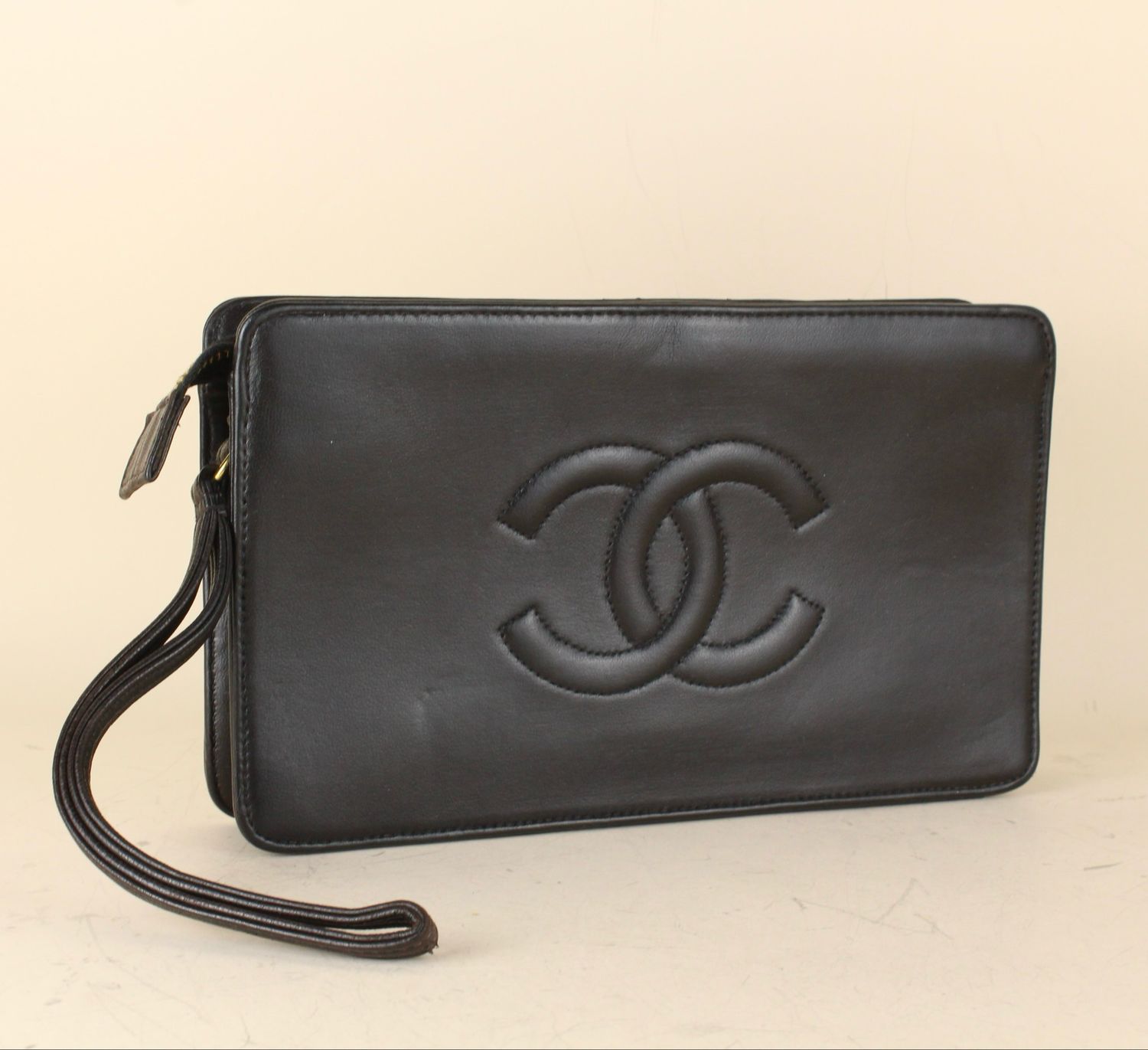 Chanel Vintage Wrist Band Pouch