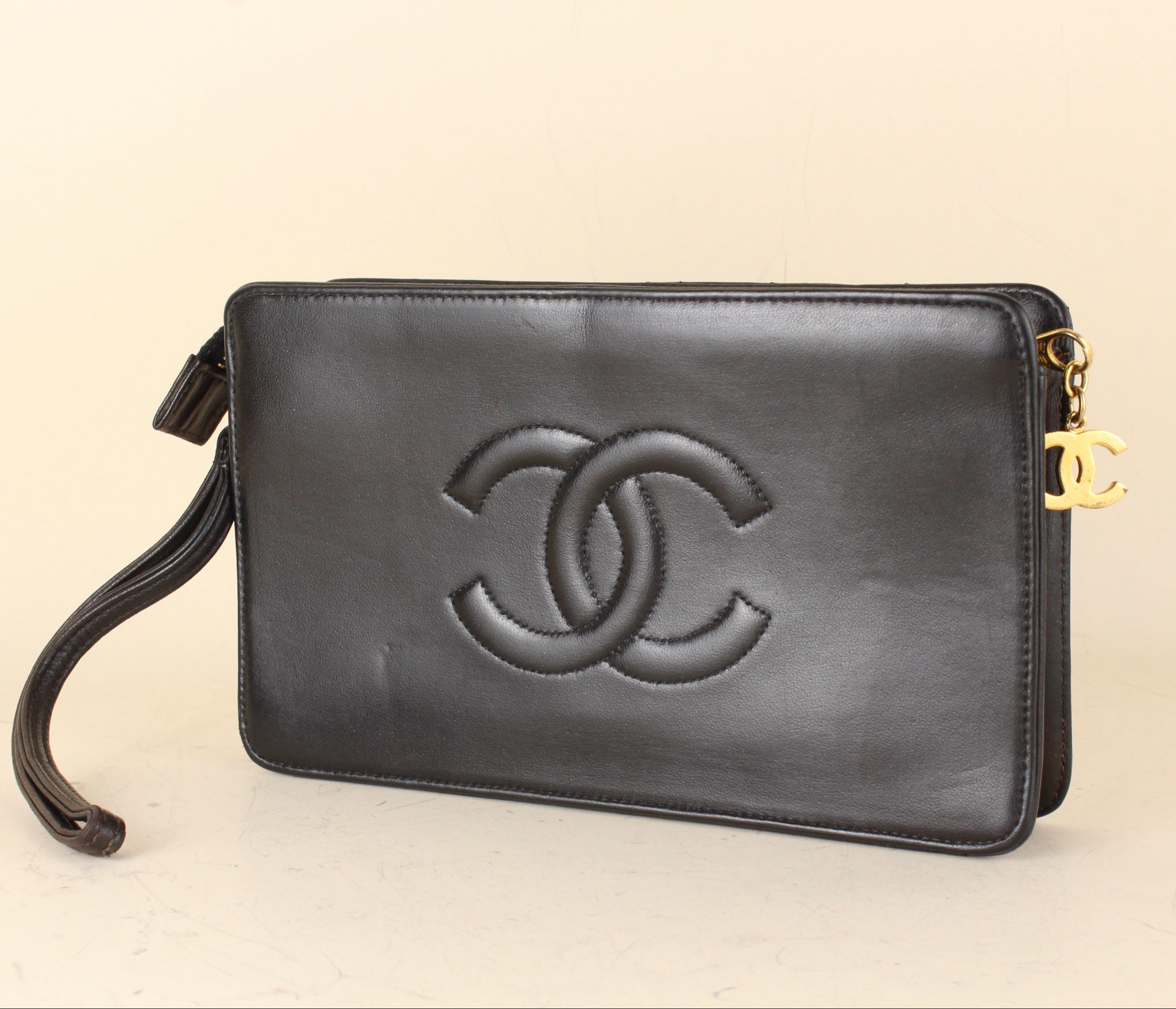 Chanel Vintage Wrist Band Pouch