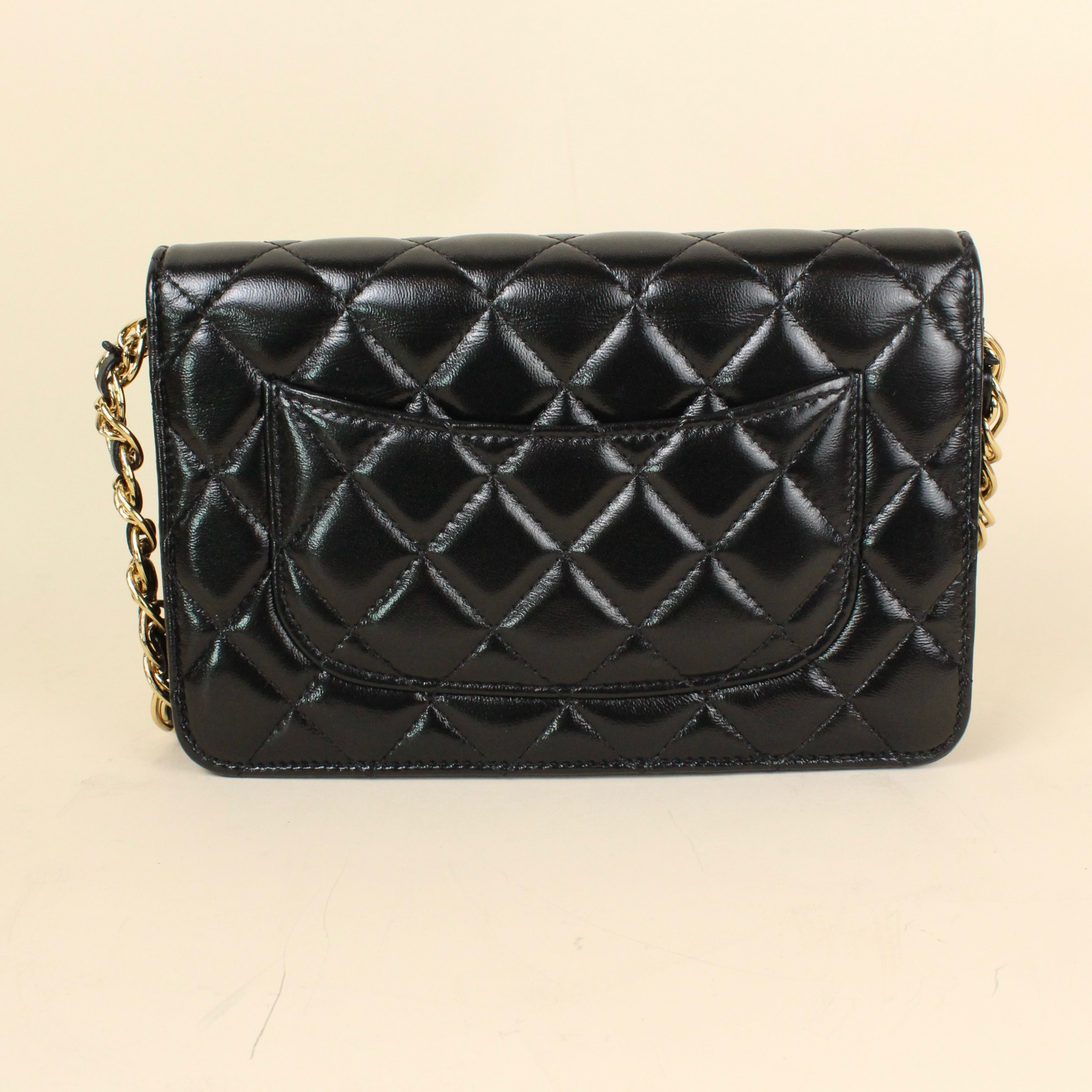 Chanel Wallet on Chain with Turnlock