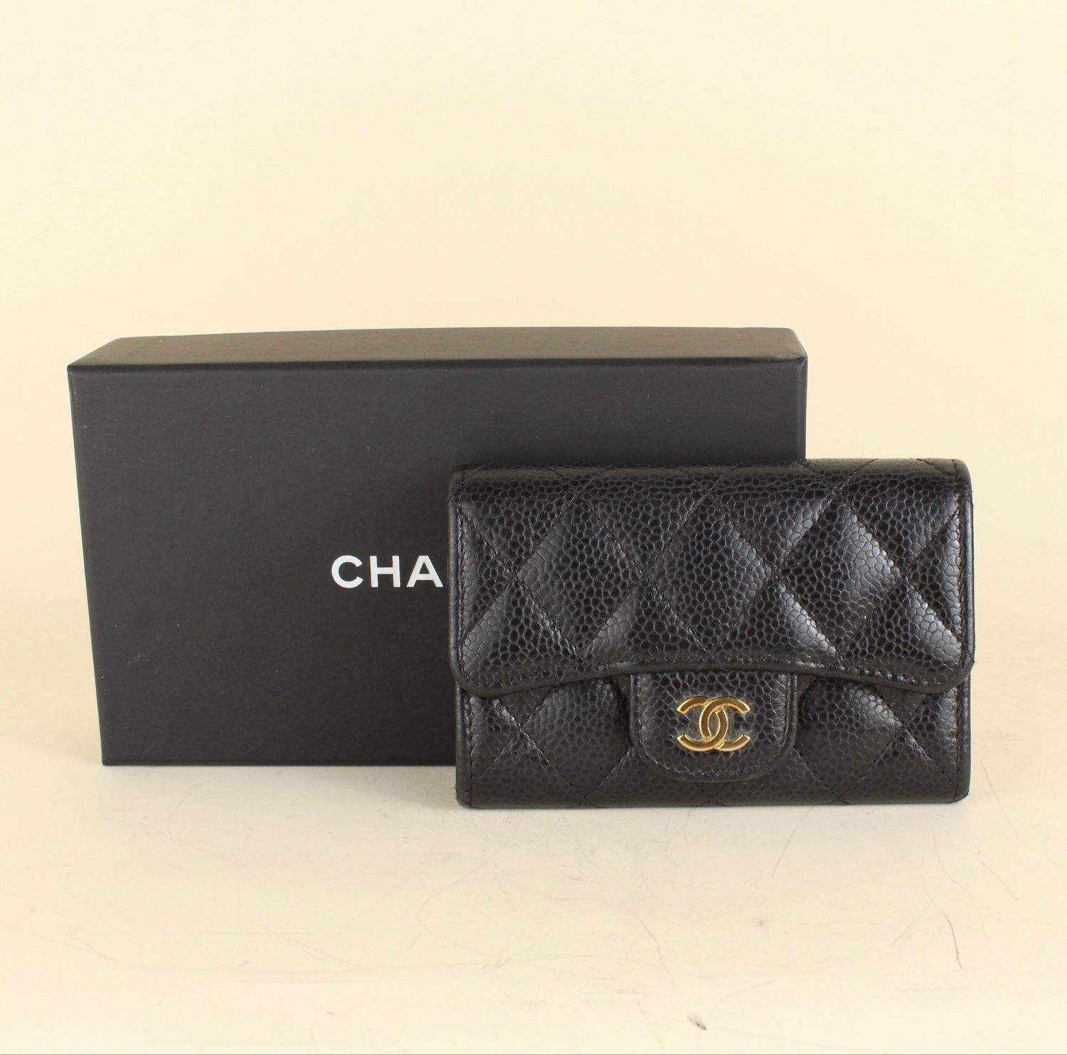 Chanel Cardholder Caviar