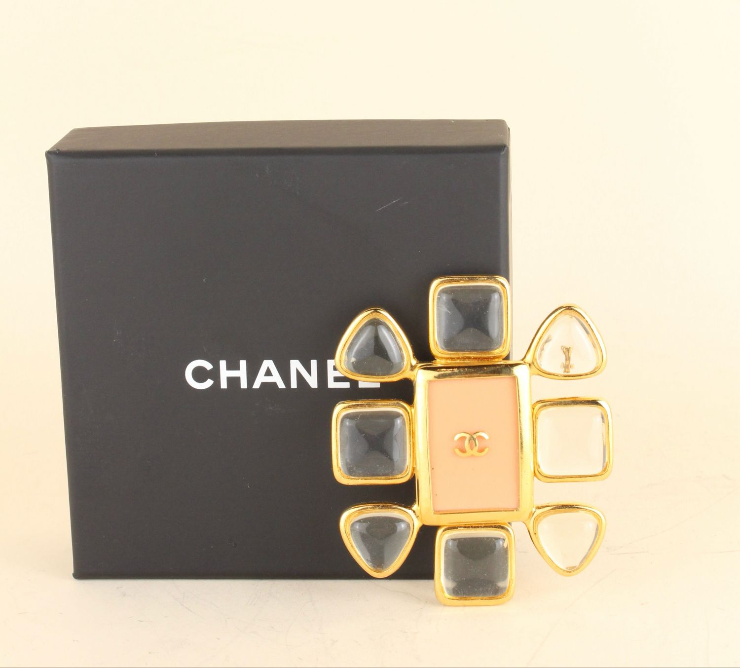 Chanel Resin Brooch