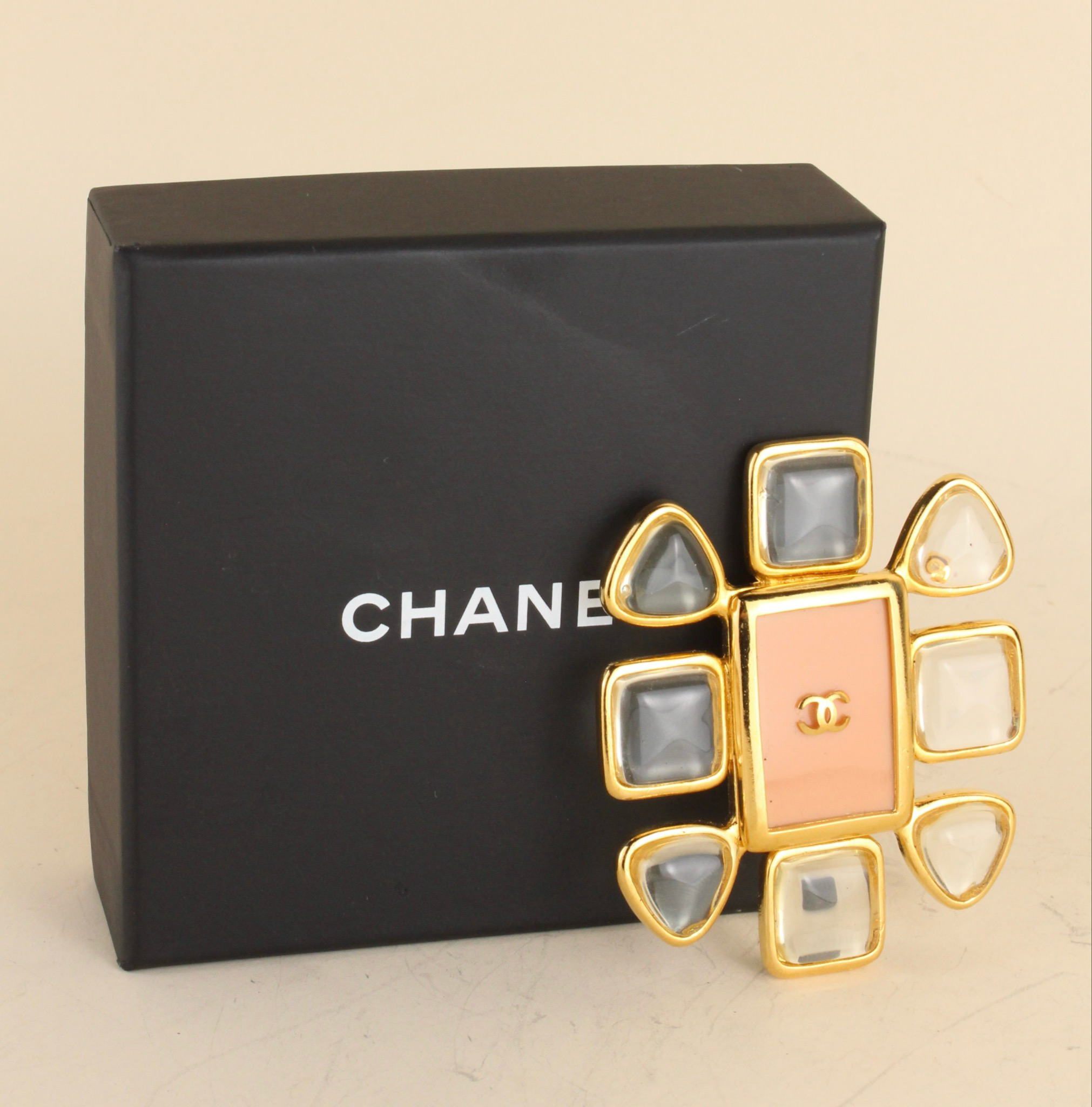 Chanel Resin Brooch