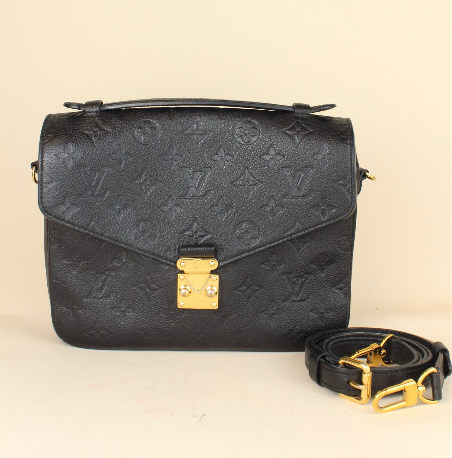 Pochette Métis Empreinte leather