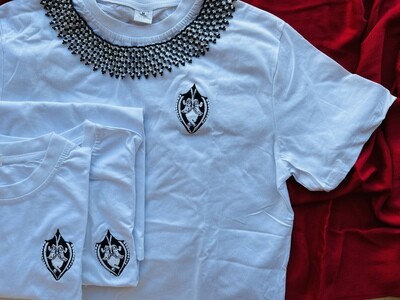 The Queendom Co. &#39;White&#39; T-Shirt