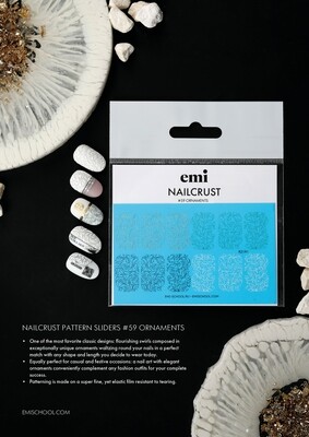 NAILCRUST Pattern Slider #59 Ornaments