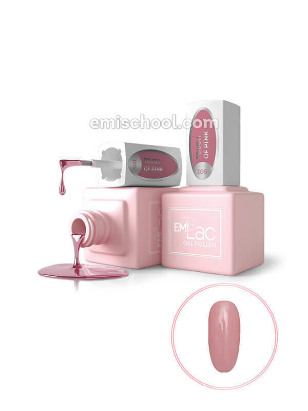 E.MiLac SCO Touch of Pink #105, 9 ml.