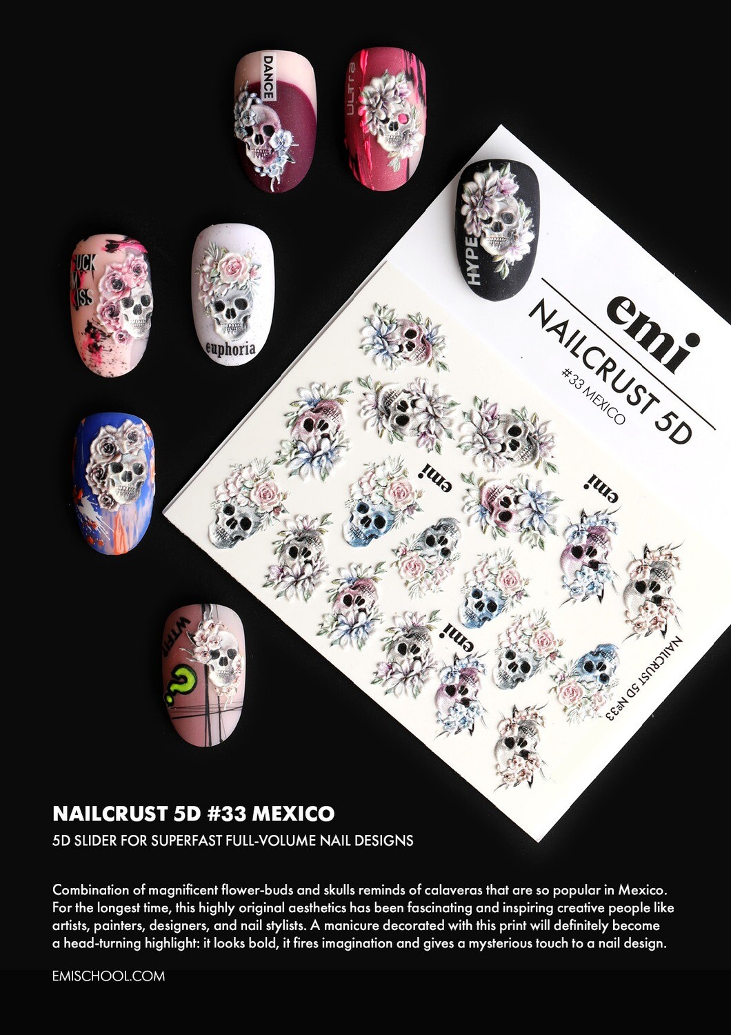 NAILCRUST 5D #33 Mexico
