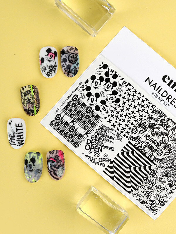 Naildress Slider Design #78 Mickey