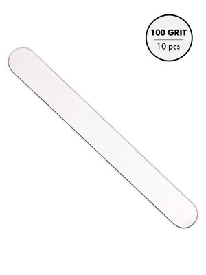 100 grit Manicure File Refill Straight White, 10 pcs