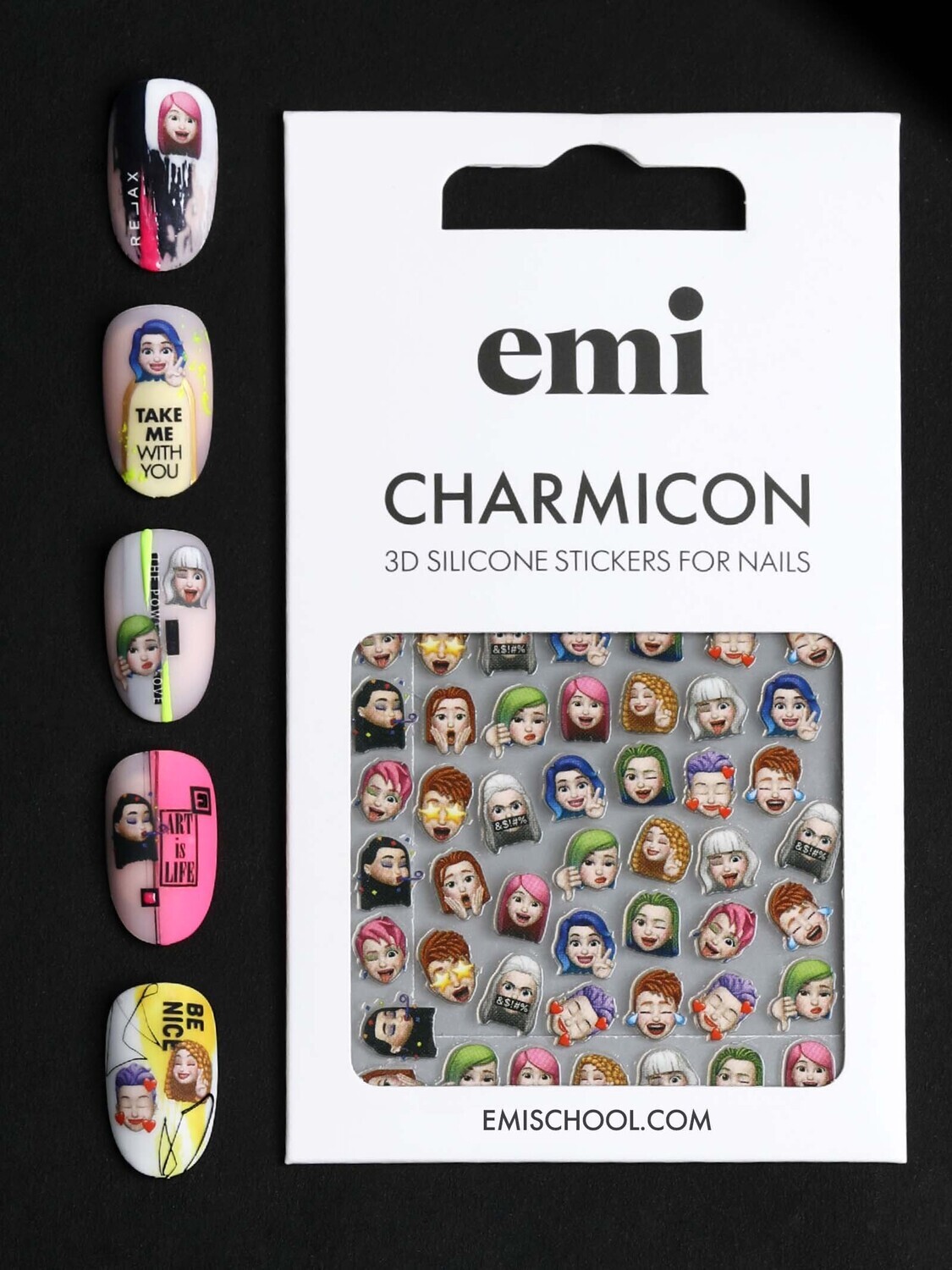 Charmicon 3D Silicone Stickers #203 Emoji