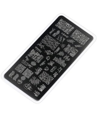 Stamping plate #2 Graffity