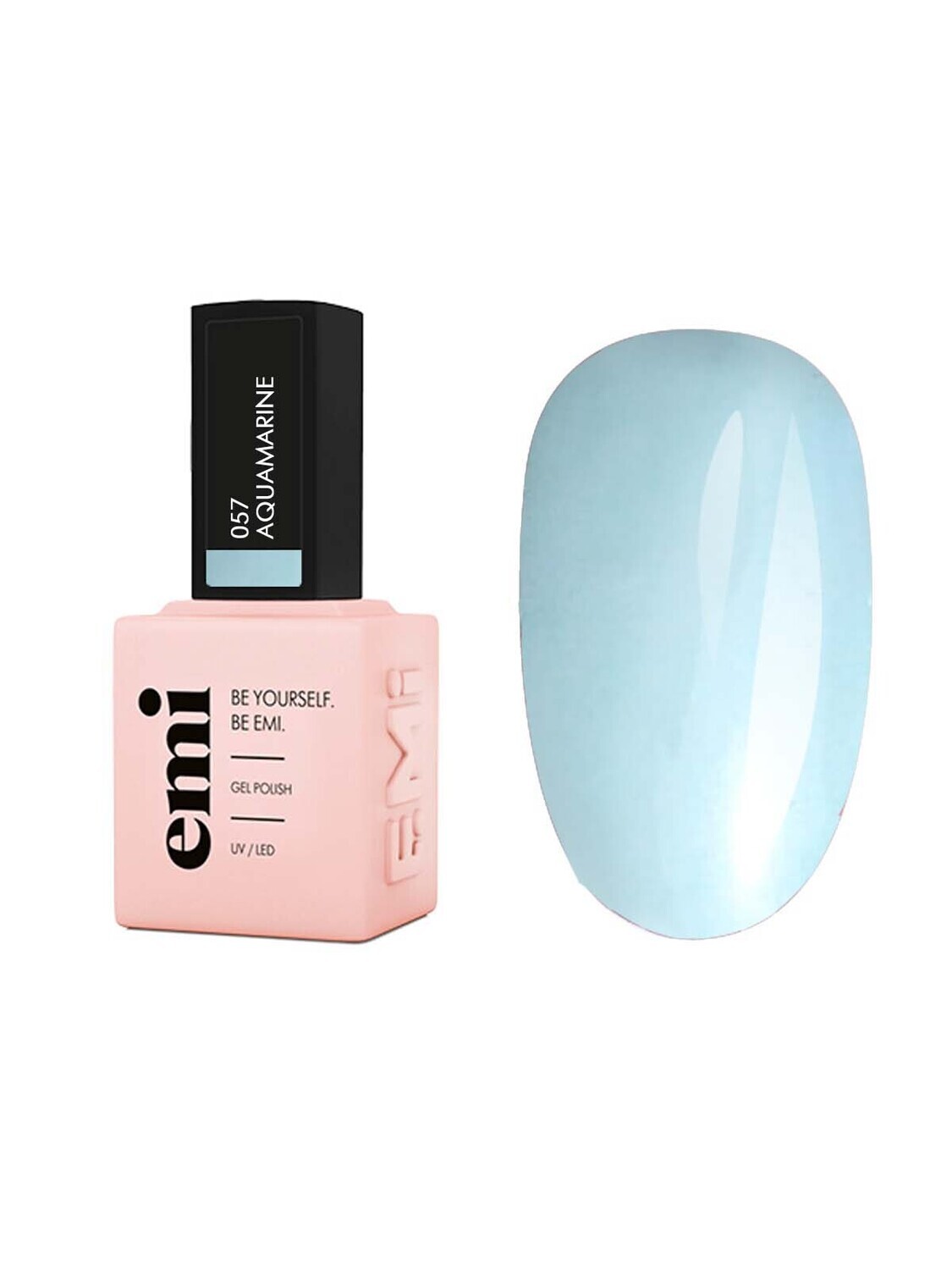 E.MiLac PA Aquamarine #057, 9 ml.