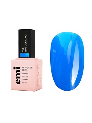E.MiLac NEON Blue Curacao #053, 9 ml.