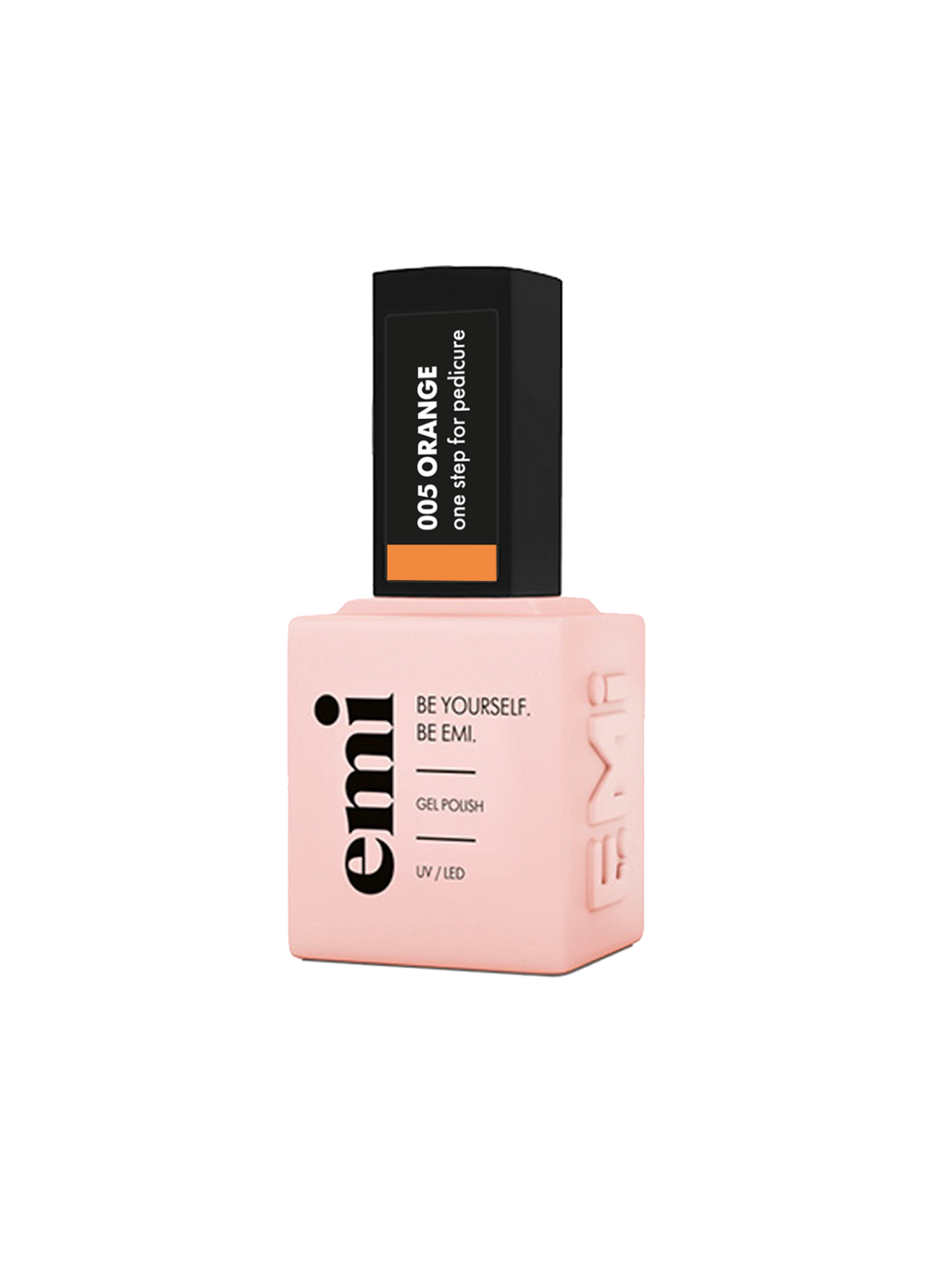 E.MiLac for pedicure Orange #5, 9 ml.