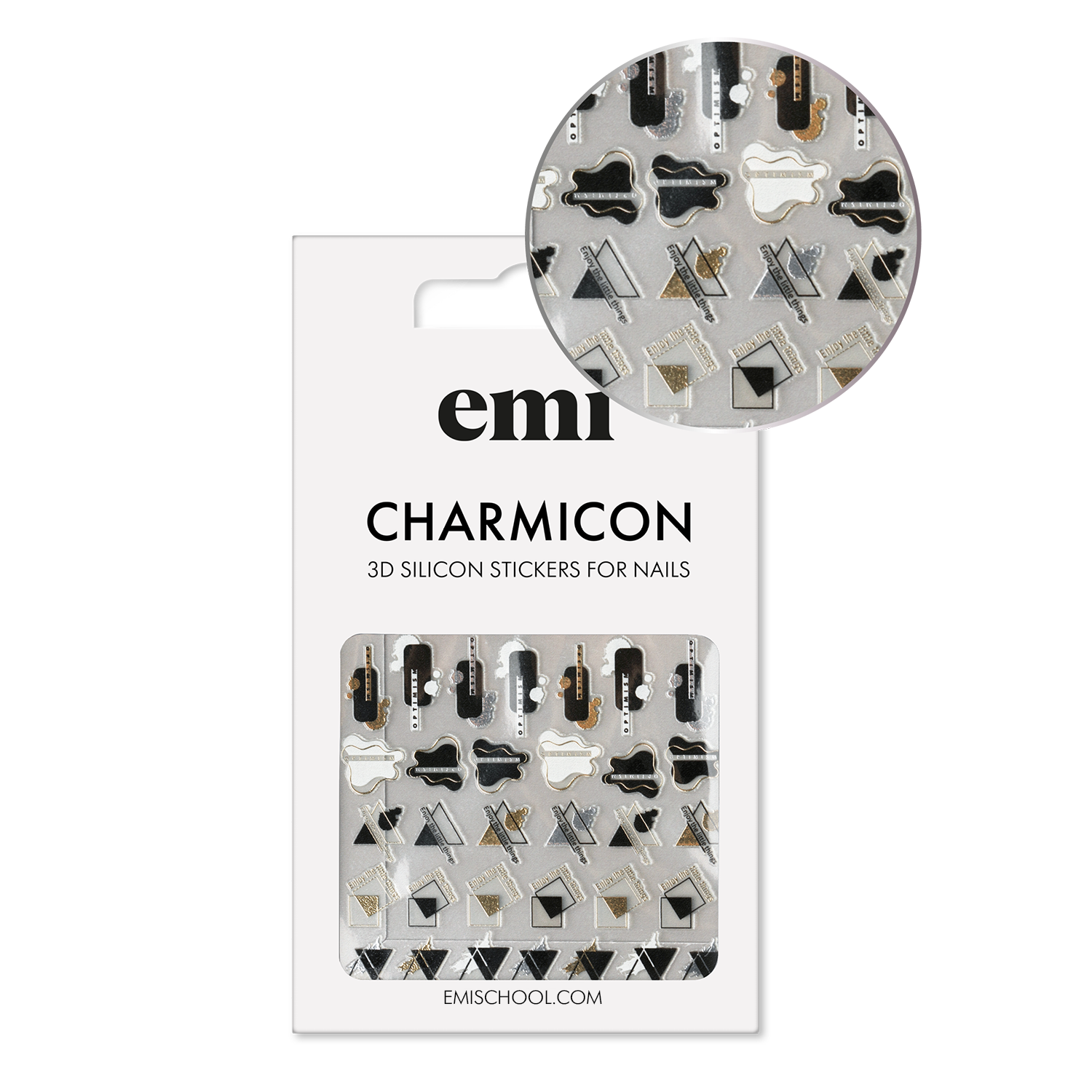 Charmicon 3D Silicone Stickers #237 Optimism