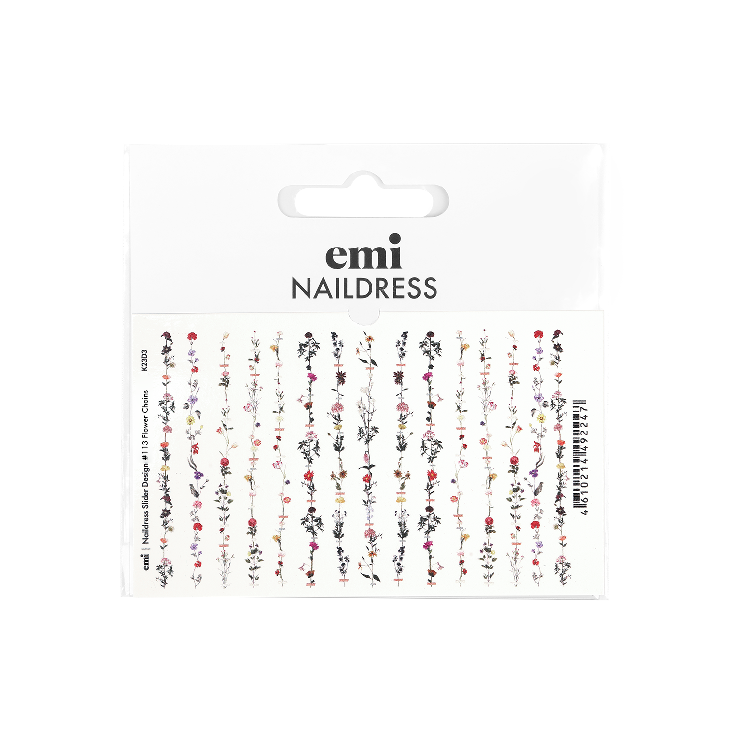 Naildress Slider Design #113 Flower chains