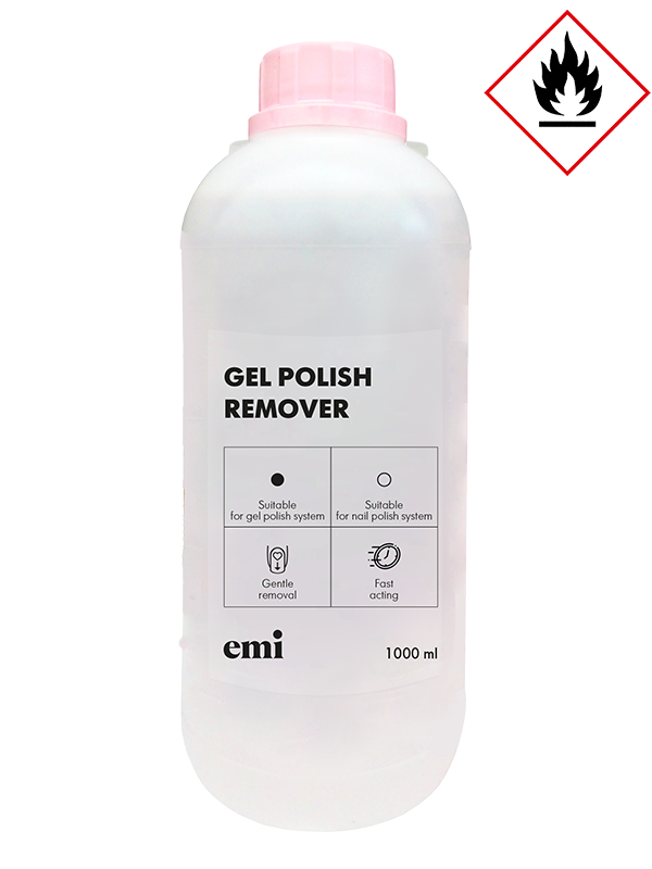 Gel and Nail Polish Remover 1000 ml.