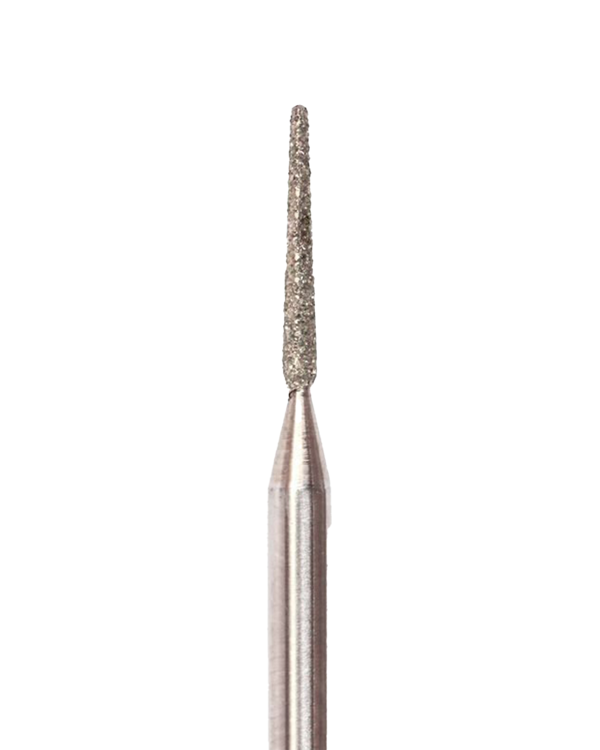 Needle cone-shaped diamond coated rotary file, 1,4 mm, Medium abrasiveness