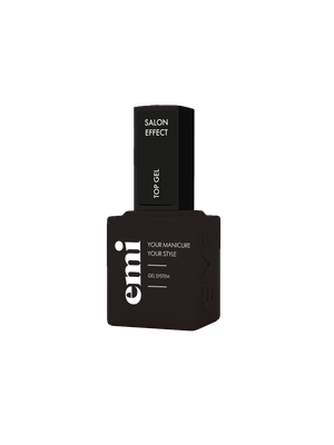 E.MiLac Salon Effect Top Gel, 9 ml.
