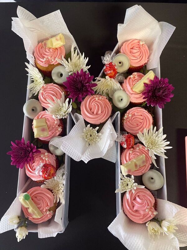 Monogram cakes