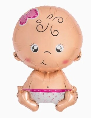 Globo bebé niña Globo bebé niña