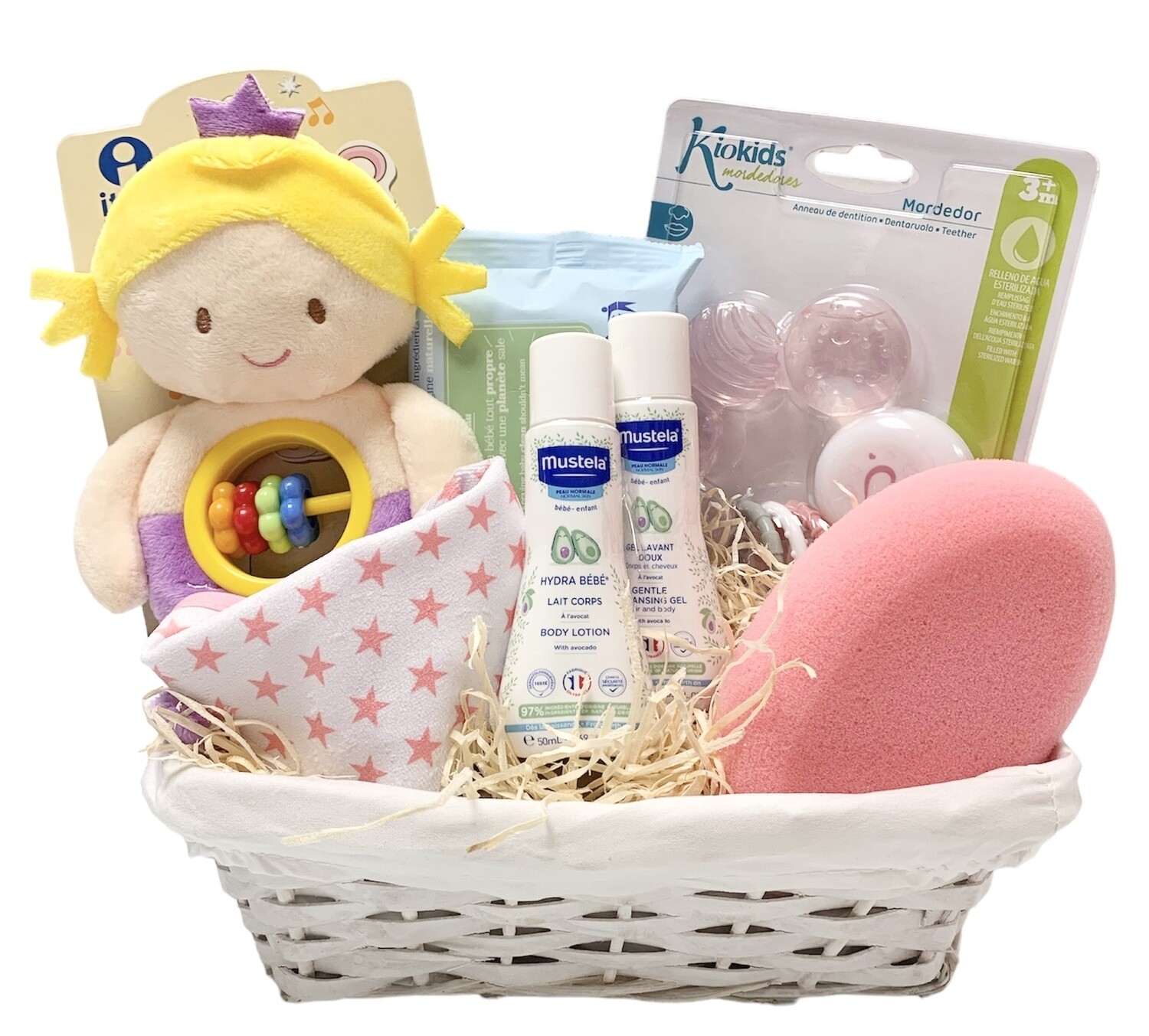 Cesta regalo bebé baby belleza
