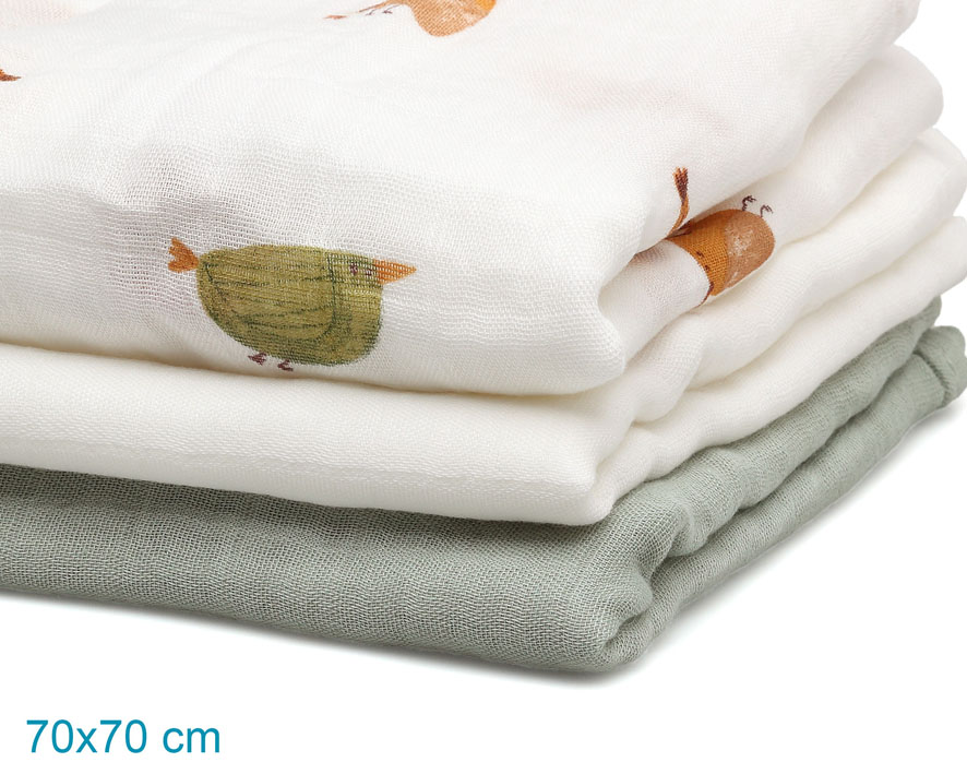 Cesta bebé natural holiday