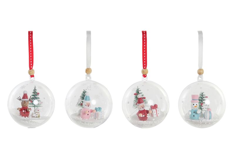 Bola de navidad madera personalizada