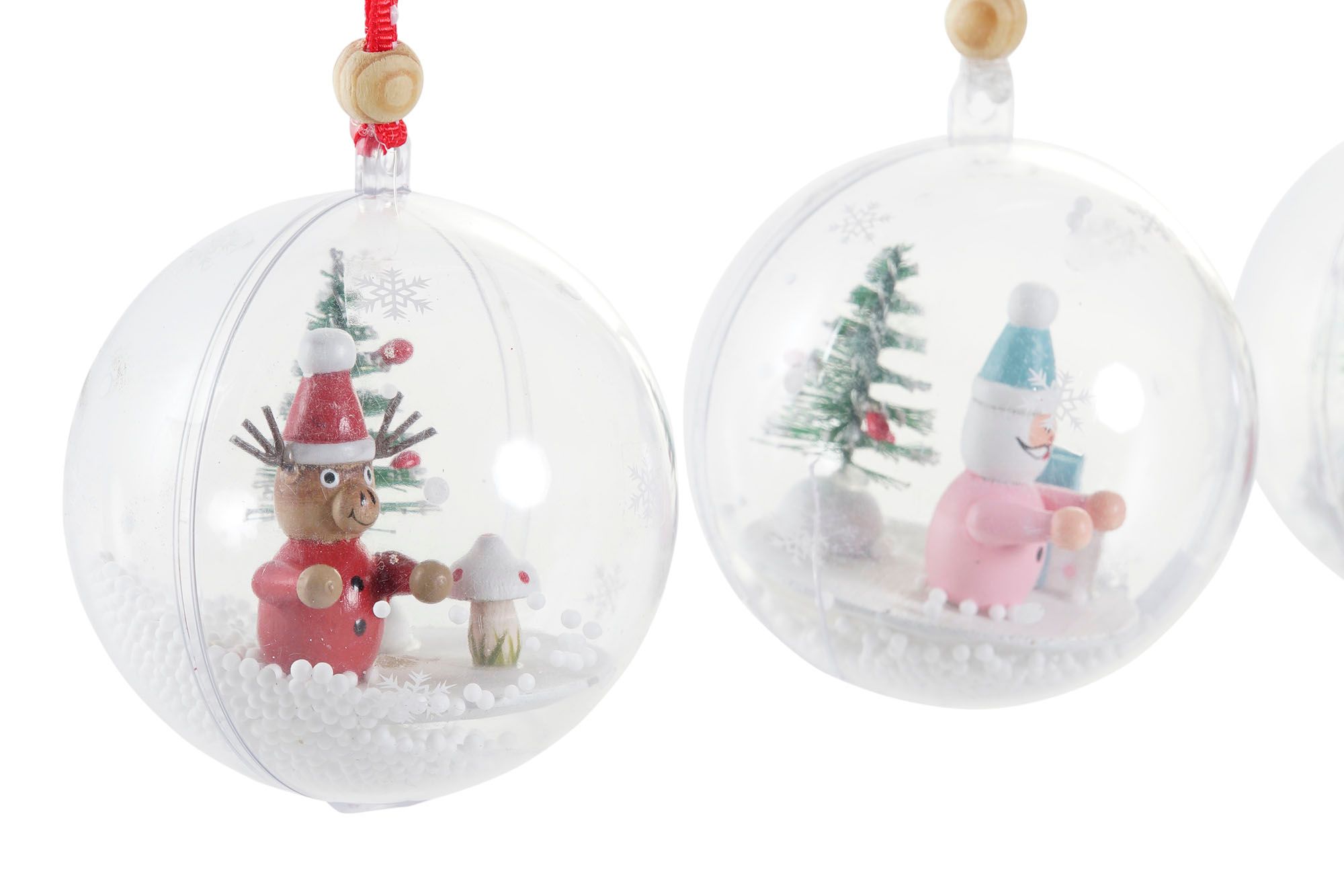 Bola de navidad madera personalizada