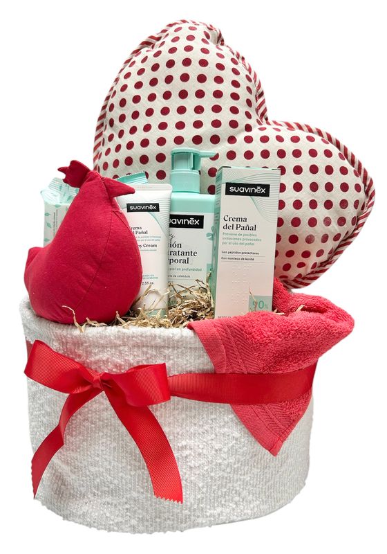 Cesta regalo bebé dot