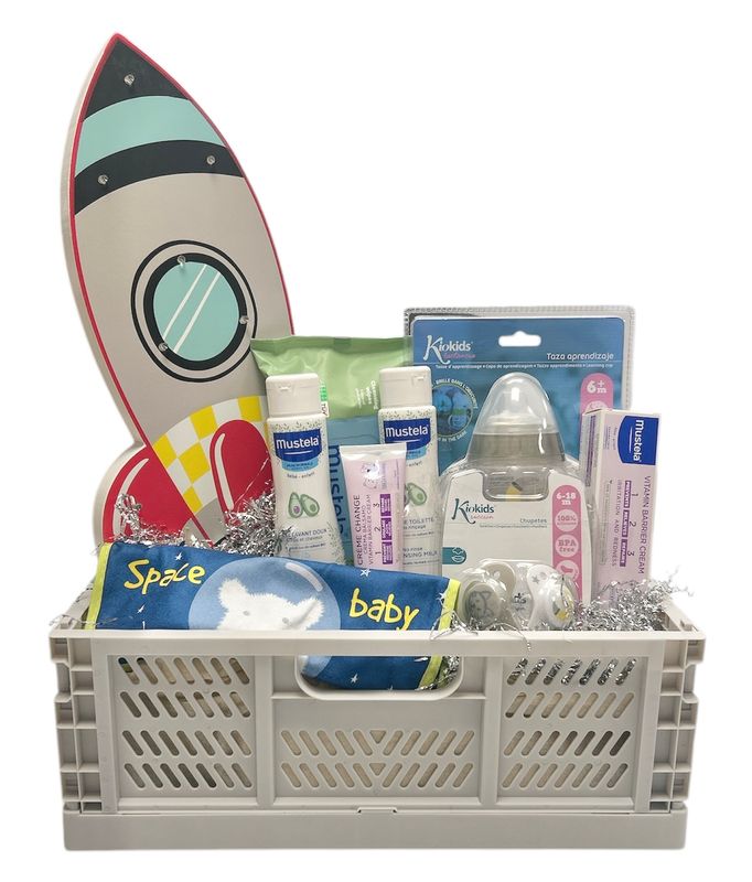 Cesta regalo space baby