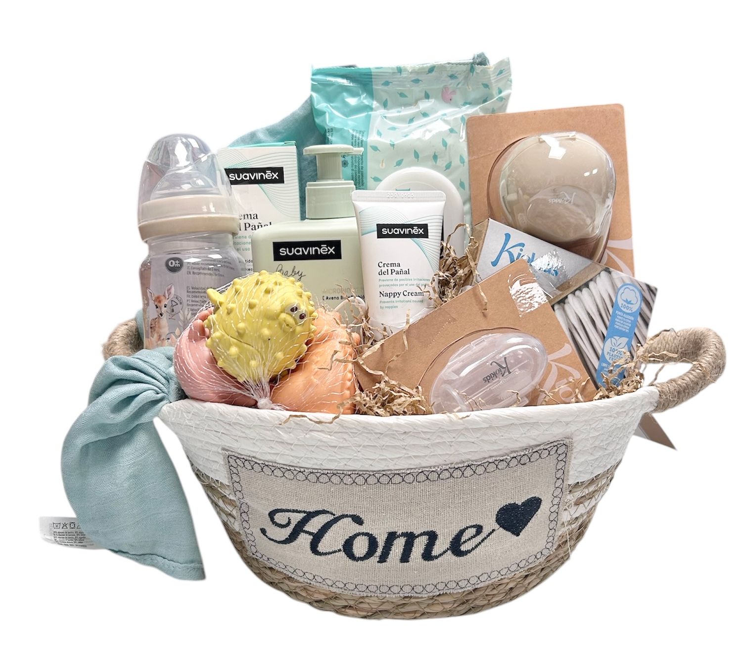 Cesta regalo nacimiento Home