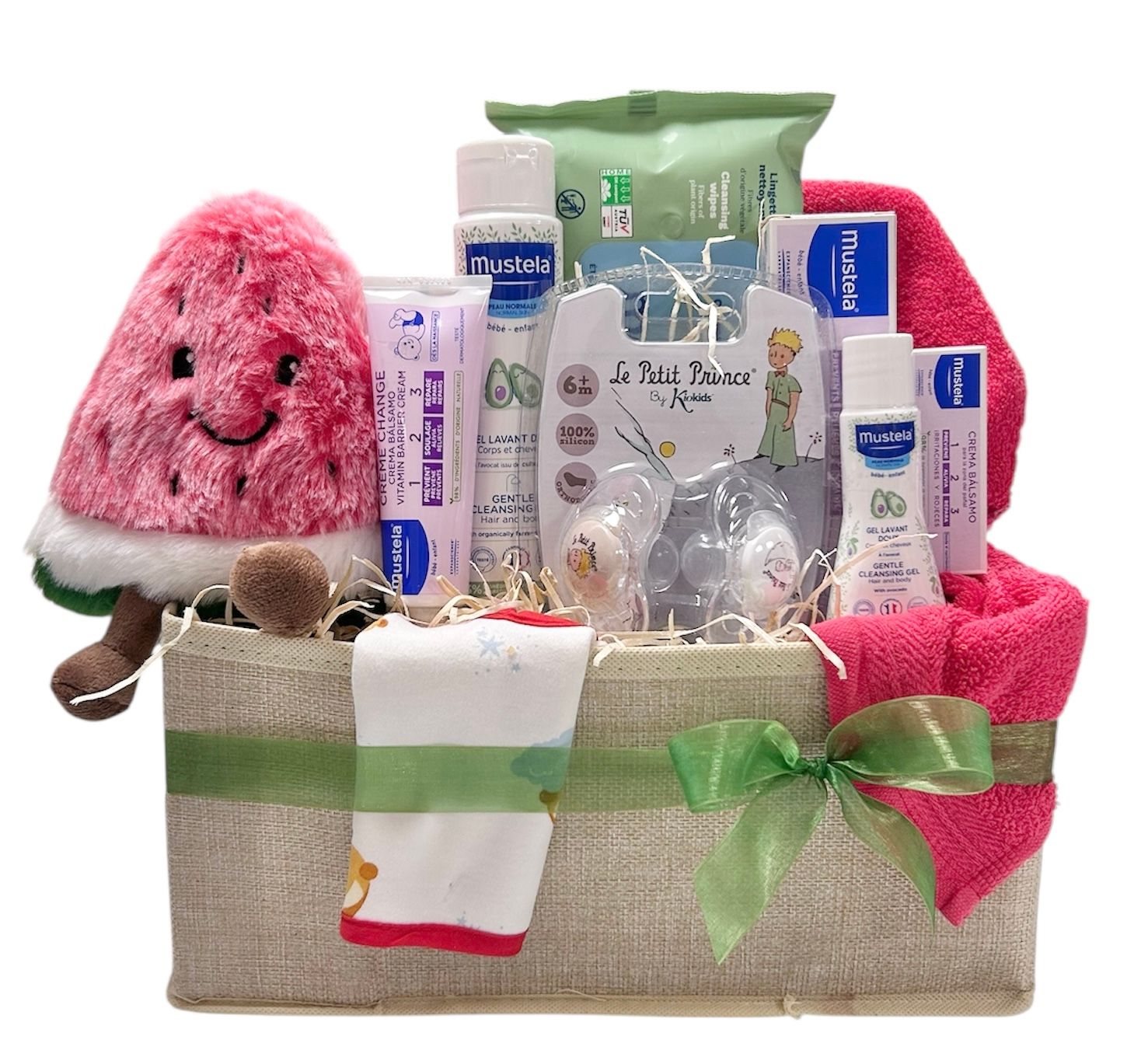 Cesta regalo bebé baby sandía