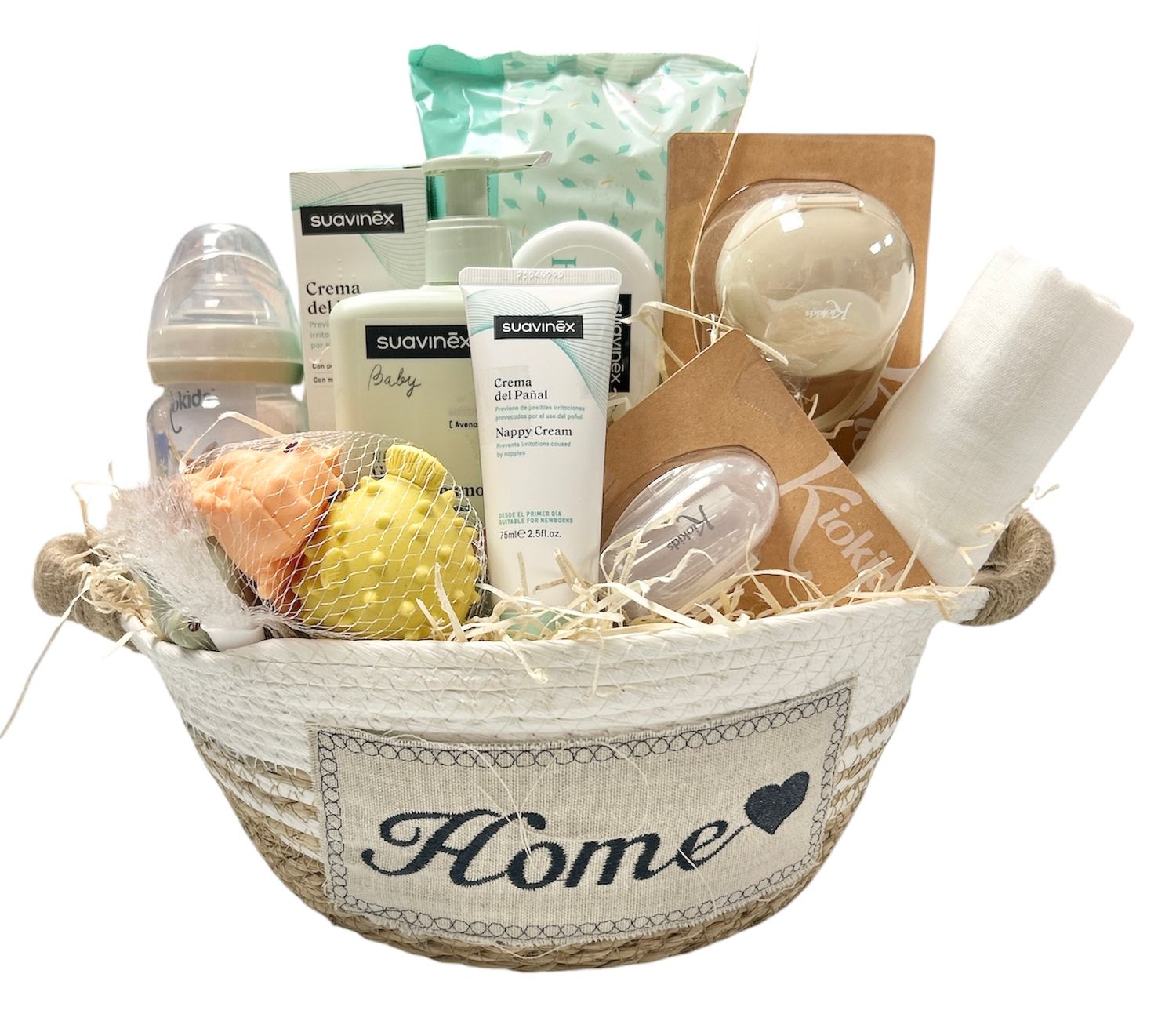 Cesta regalo nacimiento Home